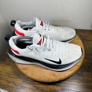 Nike ZoomX Invincible Run Flyknit 4 Men's White Red Shoes Size 13 DR2665-100